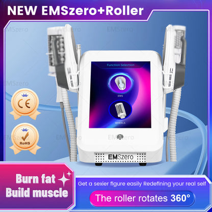 PC 2025 RF Electric Muscle Stimulator And Roller Fitness Massage Equipment