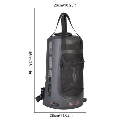 PC 20L Outdoor Camping Shower Water Bag Solar Heating Shower Bag Leakproof