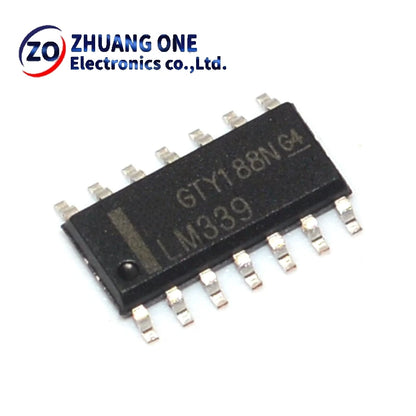 20PCS LM339DR SOP14 LM339 SOP LM339DT SMD LM339DR2G SOP-14 339DR new and original IC