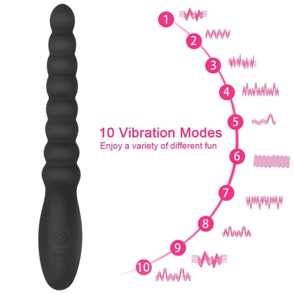 20cm Stick Vibrators  Women Nipple  Stimulator Vaginal Plug Anal Beads  Female Masturbator Sex Toys Men Erotic Goods gtooza.com