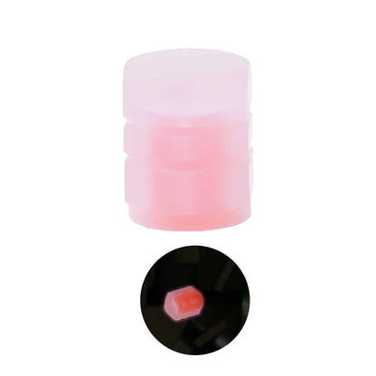 New New Luminous Tire Valve Cap Car Motorcycle Bike Wheel Hub Glowing Valve