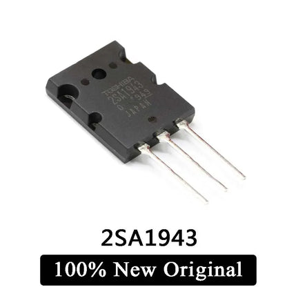 New wholesale 10PCS 2SA1943 TO-3P 2SC5200 TO-3PL 3pair (5PCS SC5200 SA1943)