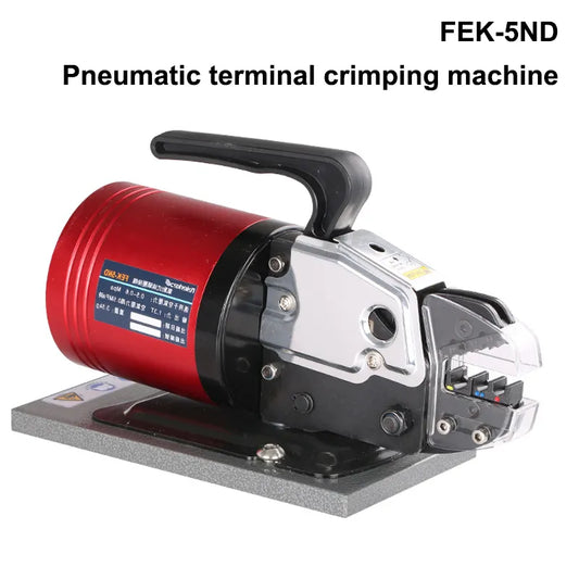 New 5ND Pneumatic Type Terminal Crimping Machine Cable Terminal Crimper Too