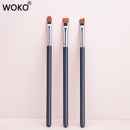 212 Flat Eyebrow Brush Ultrathin Eyebrow Makeup Brushes Flat Eyeliner Brush Thin Eye Liner Brow Contour Beauty Brush Tool