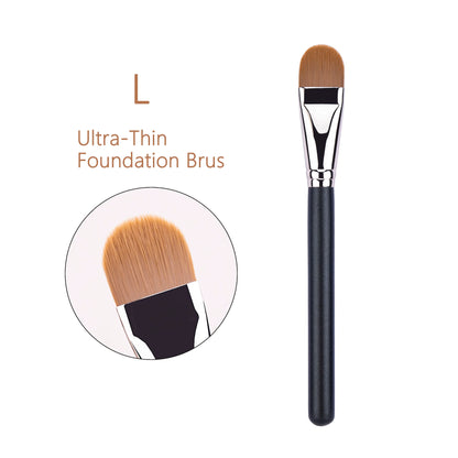 212 Flat Eyebrow Brush Ultrathin Eyebrow Makeup Brushes Flat Eyeliner Brush Thin Eye Liner Brow Contour Beauty Brush Tool