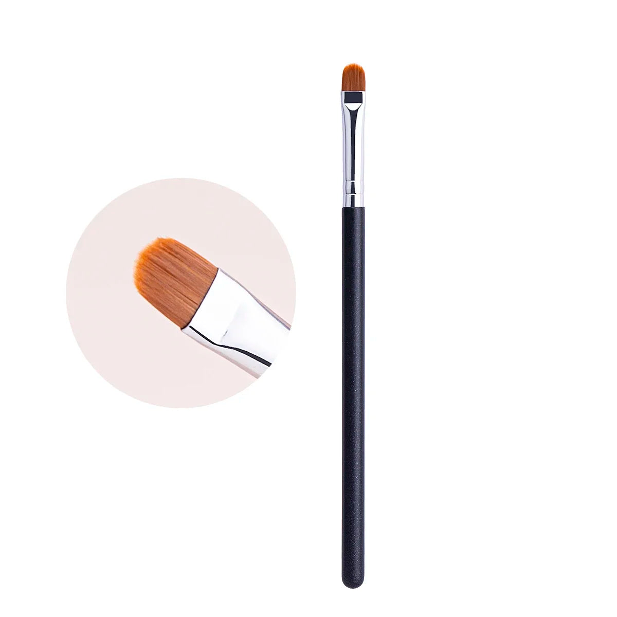 212 Flat Eyebrow Brush Ultrathin Eyebrow Makeup Brushes Flat Eyeliner Brush Thin Eye Liner Brow Contour Beauty Brush Tool