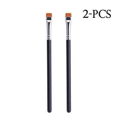 212 Flat Eyebrow Brush Ultrathin Eyebrow Makeup Brushes Flat Eyeliner Brush Thin Eye Liner Brow Contour Beauty Brush Tool