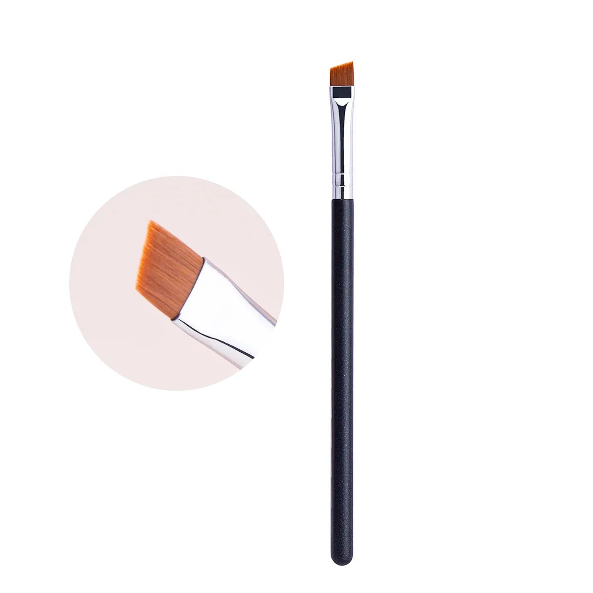 212 Flat Eyebrow Brush Ultrathin Eyebrow Makeup Brushes Flat Eyeliner Brush Thin Eye Liner Brow Contour Beauty Brush Tool