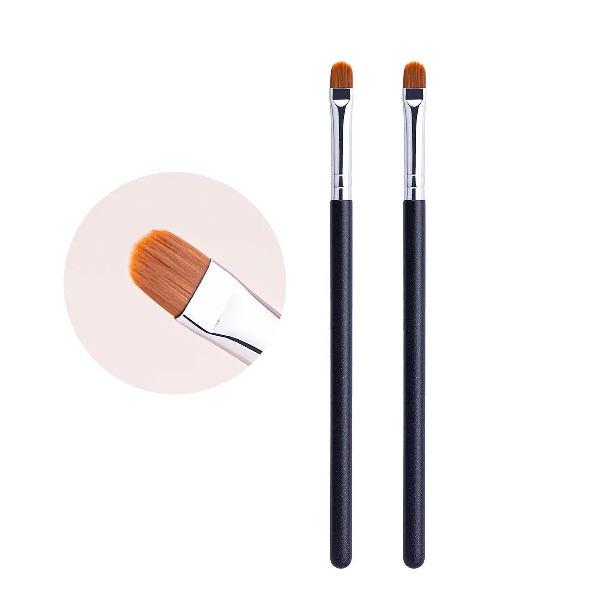 212 Flat Eyebrow Brush Ultrathin Eyebrow Makeup Brushes Flat Eyeliner Brush Thin Eye Liner Brow Contour Beauty Brush Tool