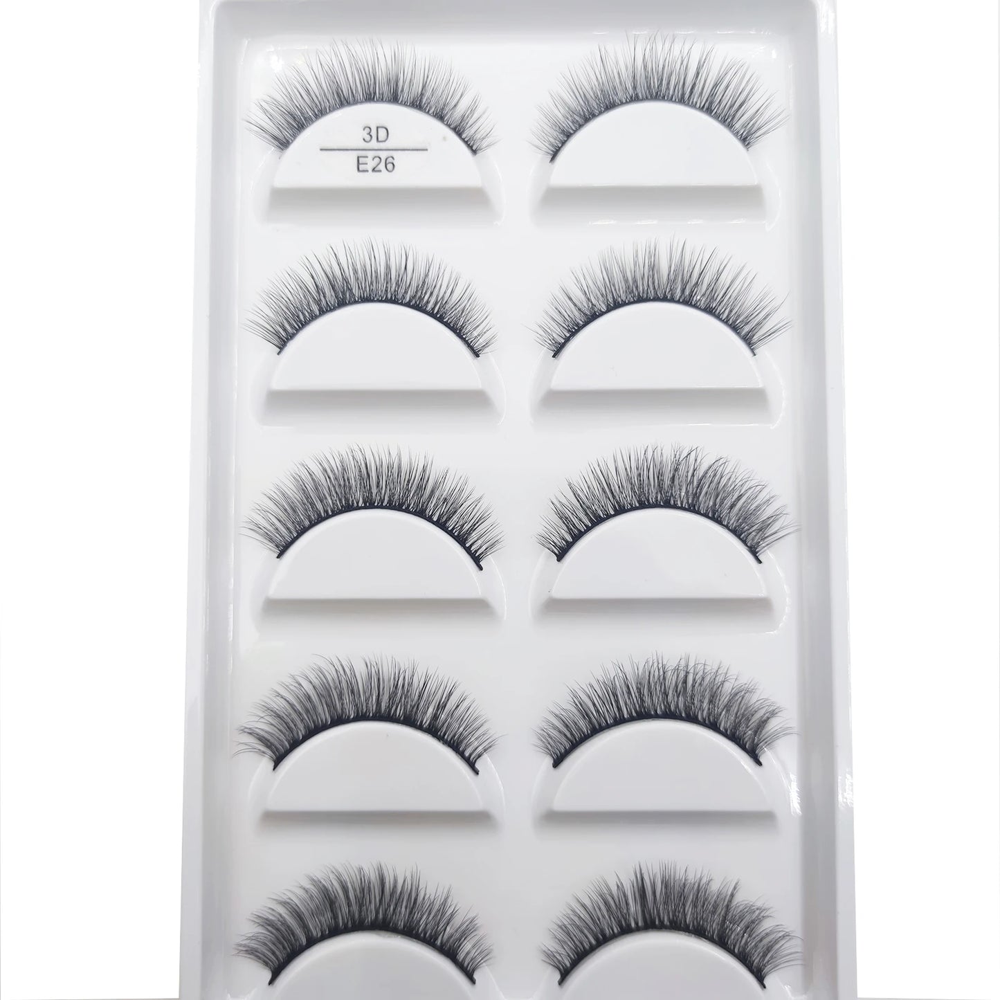 22 Style 5 Pairs 3D Natural Soft Mink False Eyelashes Makeup Fake Eye Lashes Faux Cils Make Up Beauty Maquiagem E01 H13 X08