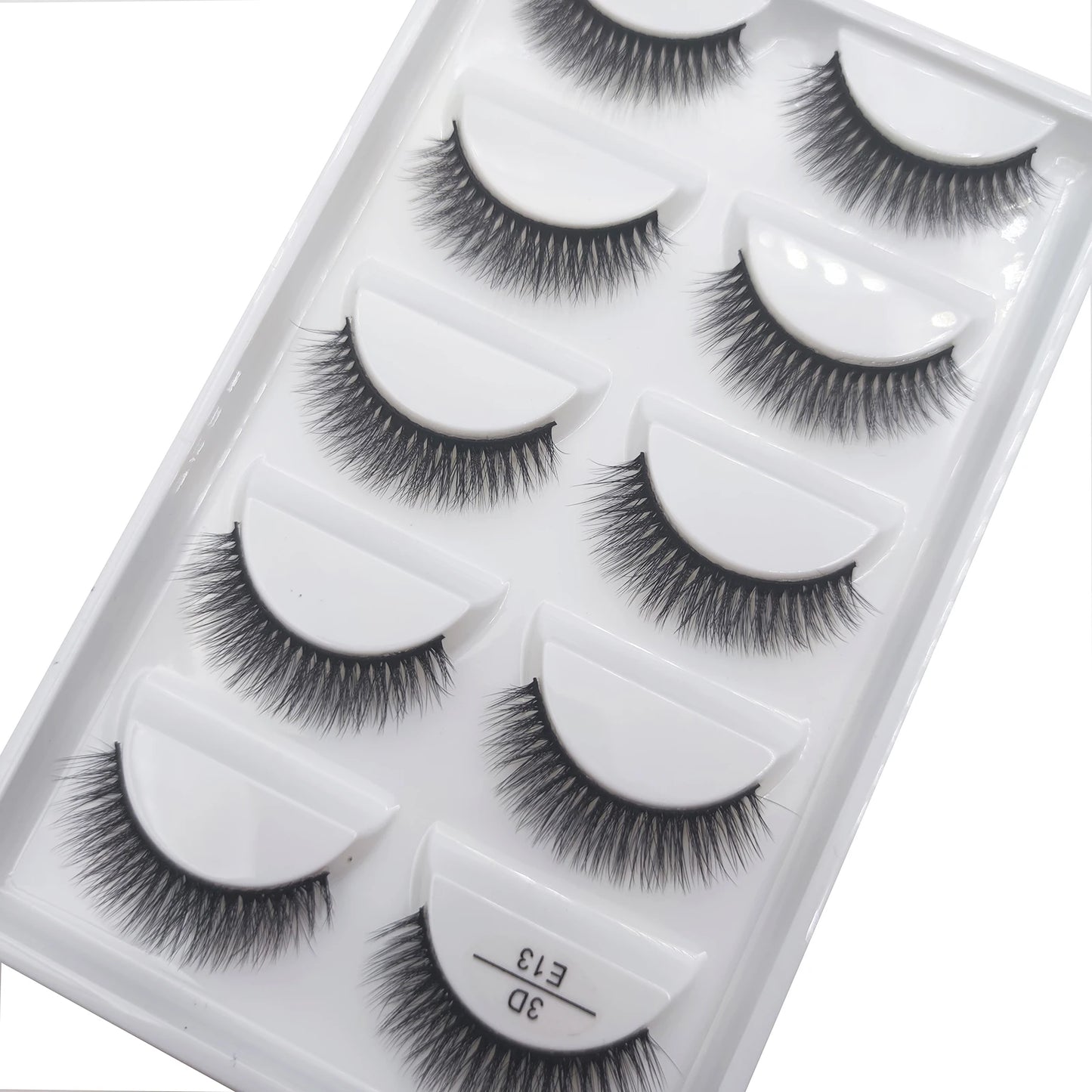 22 Style 5 Pairs 3D Natural Soft Mink False Eyelashes Makeup Fake Eye Lashes Faux Cils Make Up Beauty Maquiagem E01 H13 X08