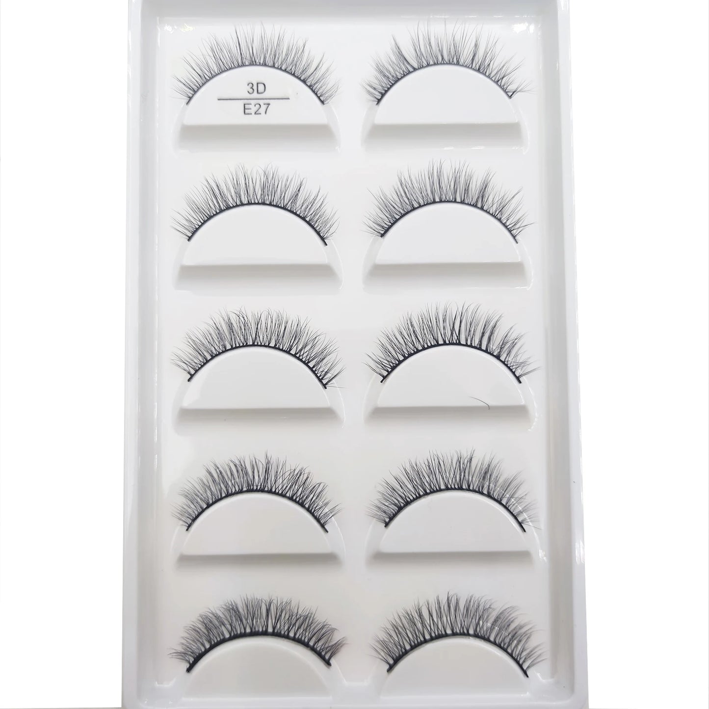 22 Style 5 Pairs 3D Natural Soft Mink False Eyelashes Makeup Fake Eye Lashes Faux Cils Make Up Beauty Maquiagem E01 H13 X08