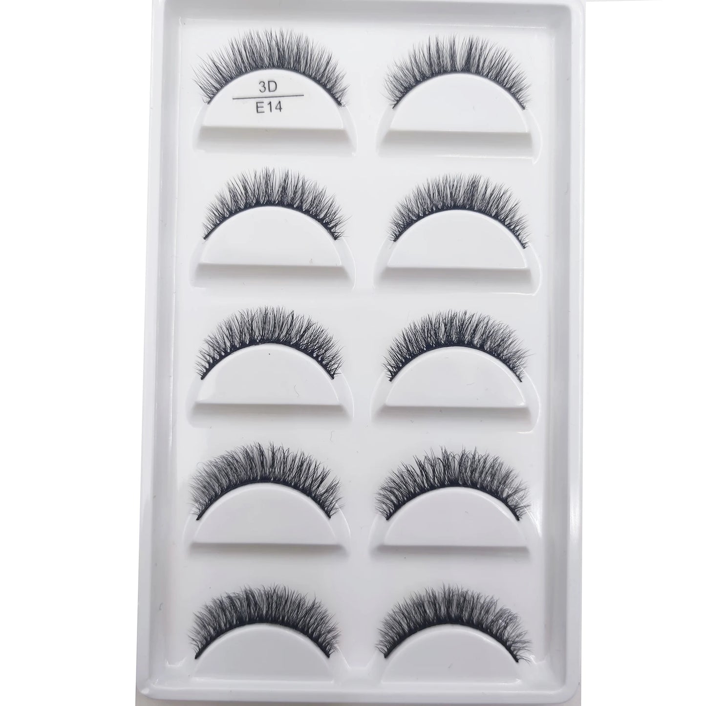 22 Style 5 Pairs 3D Natural Soft Mink False Eyelashes Makeup Fake Eye Lashes Faux Cils Make Up Beauty Maquiagem E01 H13 X08