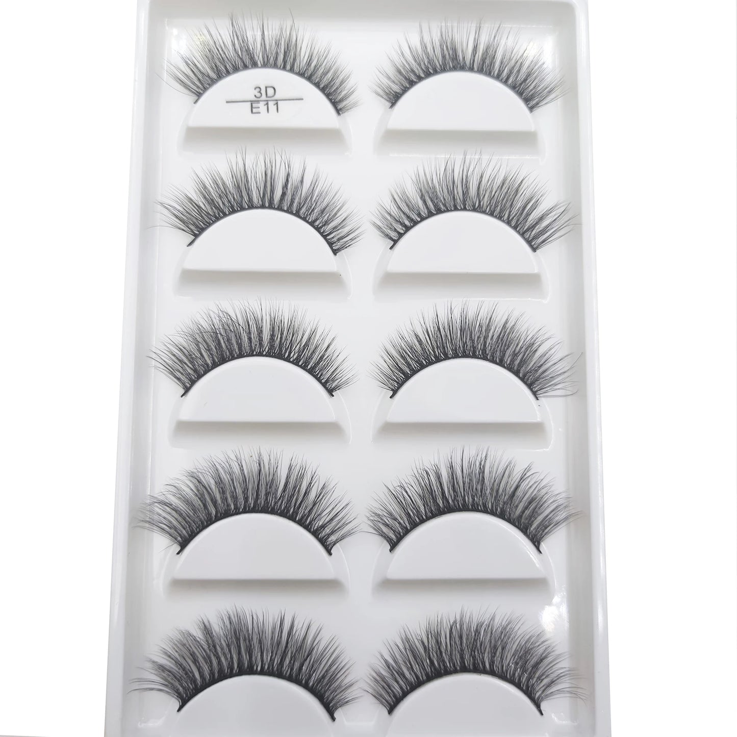 22 Style 5 Pairs 3D Natural Soft Mink False Eyelashes Makeup Fake Eye Lashes Faux Cils Make Up Beauty Maquiagem E01 H13 X08