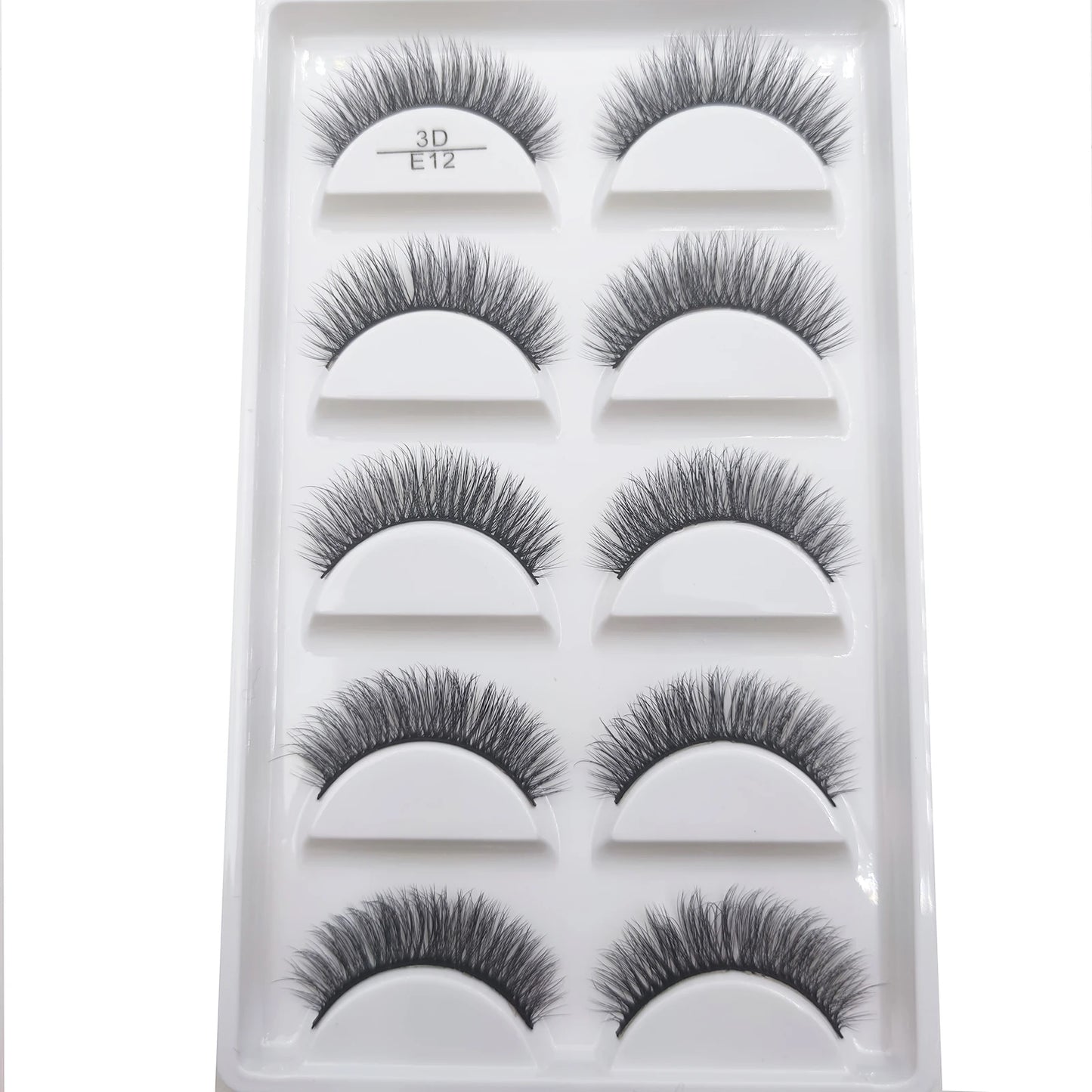 22 Style 5 Pairs 3D Natural Soft Mink False Eyelashes Makeup Fake Eye Lashes Faux Cils Make Up Beauty Maquiagem E01 H13 X08