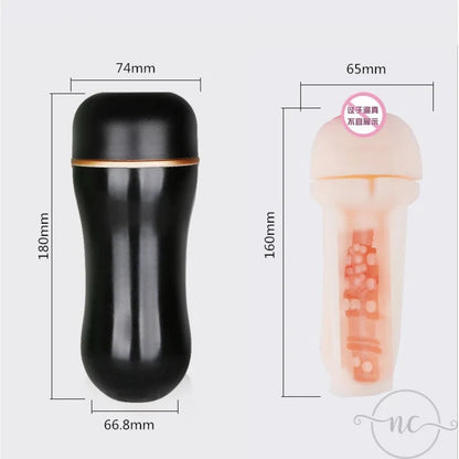 Gtooza23CM Male Masturbator Realistic Vagina Pocket  Man Masturbation Glans  Airplane Cup Sucking Sex Product  Men gtooza.com