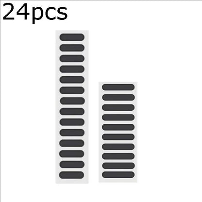 PC 24/1Pcs Universal Phone Speaker Earpiece Net Anti Dust Proof Mesh  Samsung S25 iPhone 16 15 14 Xiaomi Phones Port Protector