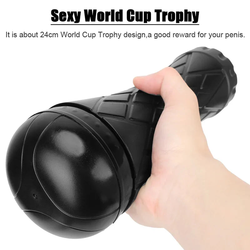 Gtooza24cm Male Masturbator Artificial Vaginal  Men 18 Realistic  Glans Sucking Penis Pump Sexy Cup Erotic Products Sex Toys gtooza.com