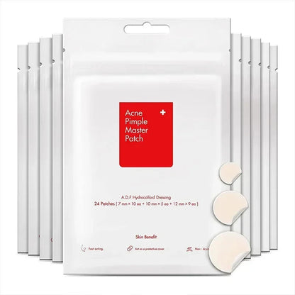 24pcs Face Acne Pimple Spot Facial Skin Care Blackhead Removal Freckle Patches Scar Care Treatment Stickers Acne Mask Beauty