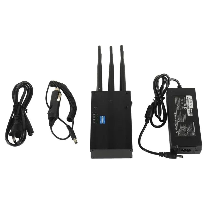 New Handheld 6 Antennas Wi-Fi GPS GSM 2G 3G 4G Cell Phone Signal Jamm er br