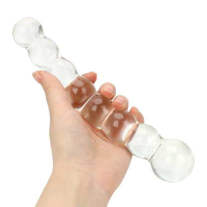 Gtooza_27-37mm glass anal beads butt plug  women dildo vaginal dilator female masturbator sex toys men 18 adult games erotic product gtooza.com