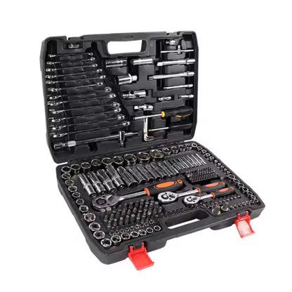 New 216-Piece Auto Repair Tool Set Multi Specification Ratchet Wrench Hardw