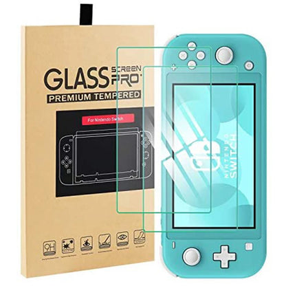 2PC 9H HD Protective Tempered Glass For Nintendo Switch NS Screen protector For Nintendo Switch Lite protection Film Accessories