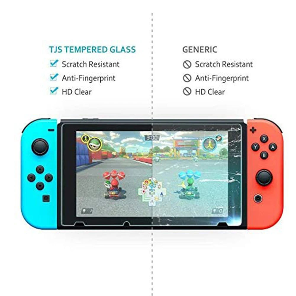 2PC 9H HD Protective Tempered Glass For Nintendo Switch NS Screen protector For Nintendo Switch Lite protection Film Accessories