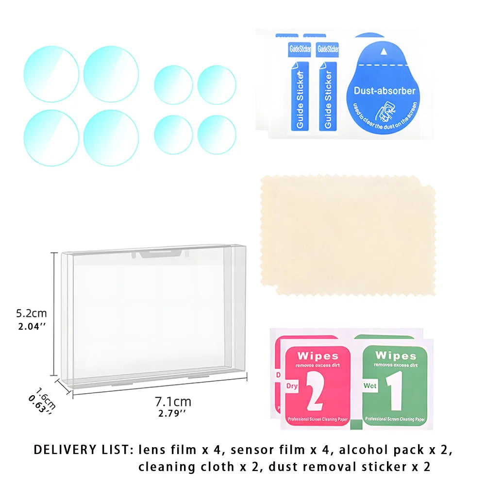 2PC Screen Protector Film  DJI Mini 4 Pro Drone Accessories Lens Protective Film Anti-scratch HD Tempered Glass Film