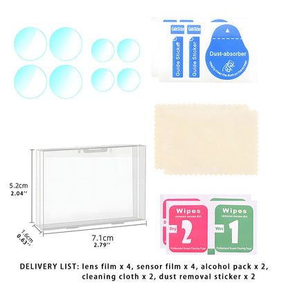 2PC Screen Protector Film  DJI Mini 4 Pro Drone Accessories Lens Protective Film Anti-scratch HD Tempered Glass Film