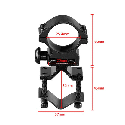 2PCS 25.4mm/30mm Rifle Scope Ring Medium Profile Scope Mount 11mm/20mm Picatinny Dovetail Scope Rail Mount Hunting Caza