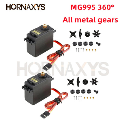 2PCS/4PCS 13KG 15KG Servos Digital MG995 MG996R Servo All Metal Gear for JR Car RC Model Helicopter Boat Arduino UNO DIY