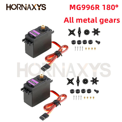 2PCS/4PCS 13KG 15KG Servos Digital MG995 MG996R Servo All Metal Gear for JR Car RC Model Helicopter Boat Arduino UNO DIY