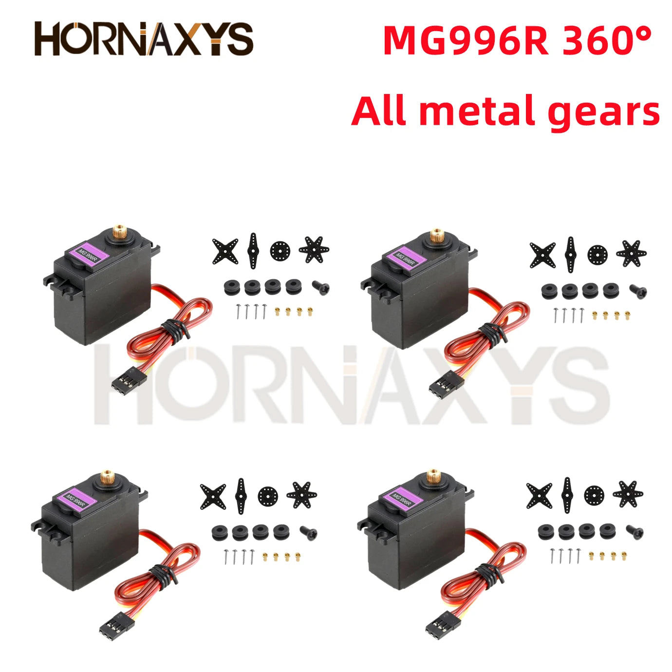 2PCS/4PCS 13KG 15KG Servos Digital MG995 MG996R Servo All Metal Gear for JR Car RC Model Helicopter Boat Arduino UNO DIY