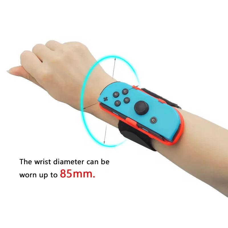 2PCS Adjustable Game Bracelet Strap for Nintendo Switch NS Joy-Con Game Dance Handle Wrist Bands Straps for Switch Accessories