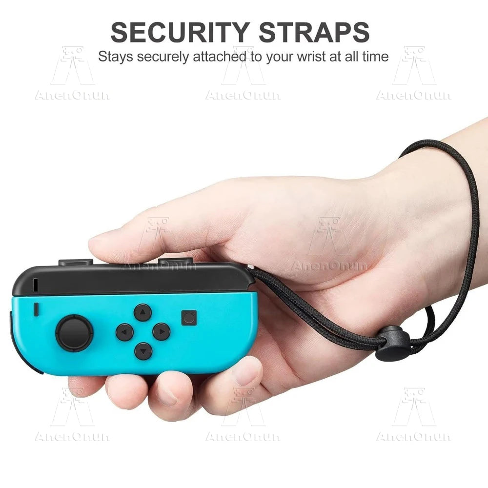 2PC Wrist Strap  Switch/Switch OLED Joycon Replacement Parts Joy Con Controller Attachment Wrist Strap Lanyard Accessories