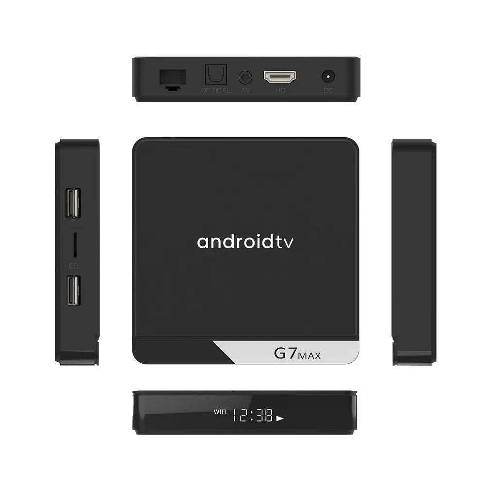 NewNew G7 max Android 11 OS ATV Box 4+64gb Amlogic S905x4 Chip 1000lan Smar