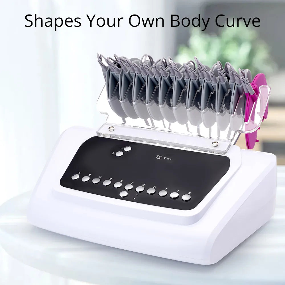 PC 2in1 Bio Microcurrent Body Shape Breast Enhancement Massager Electrostim