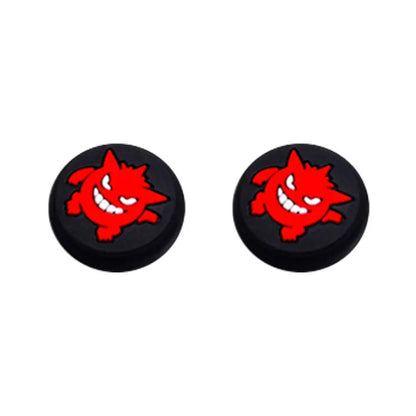 2pc Cartoon Thumb Stick Grip Cap For Nintendo Switch Oled NS Lite JoyCon Controller Joystick Cover Protector Soft Silicone Case