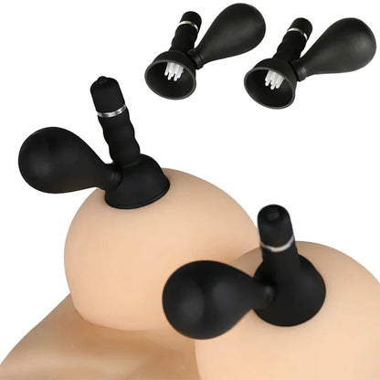 Gtooza_2pcs Nipple  Stimulator Female Breast Enlargement Nipples Massager Brush   Adult Sex Toys  Women gtooza.com