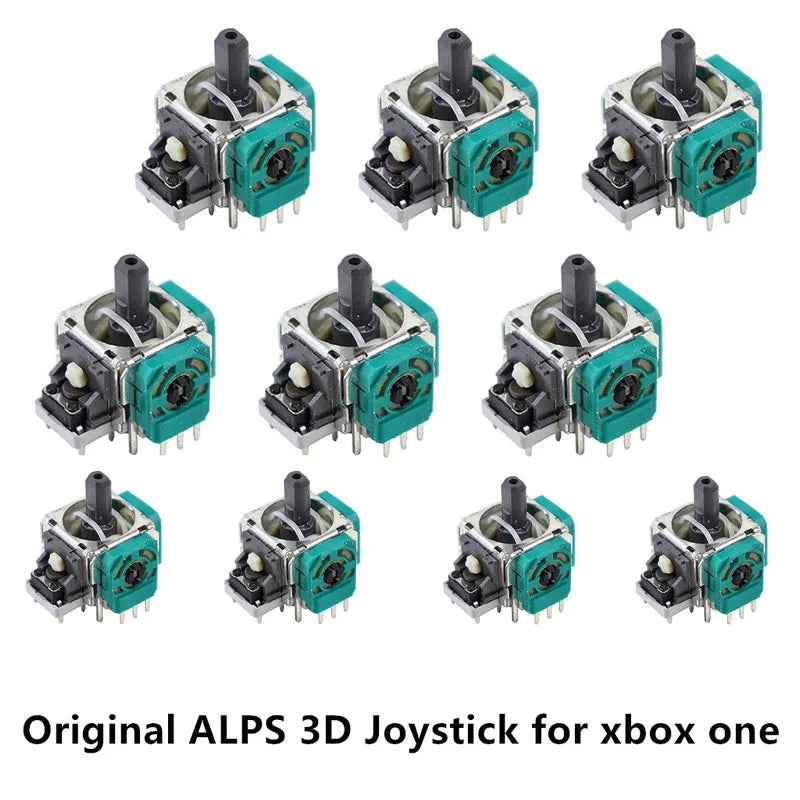 2pcs Original Replacement Alps Analog Joystick 3D Thumb stick Axis Sensor Module Rocker For Xbox One, One S, One X,One Elite