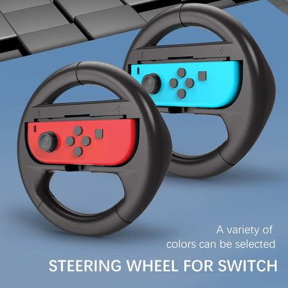 2pcs/Set Racing Game Switch Oled SL & SR Racing Steering Wheel Joypad Grip Switch Controller Game Grip Handle For Nintendos