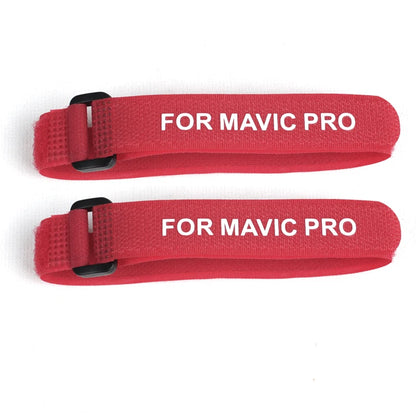 2pcs Strap Propellers Blade Fixed Ties arm fixed Tape Belt Hook Loop Cord  dji mavic pro  Drone accessory