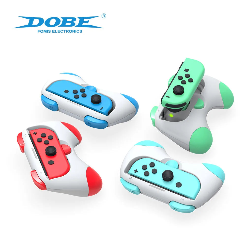 2pcs for Nintend Switch Gamepad Grip Handle Joypad Stand Holder for Nintendo Switch OLED Left Right Joy-Con Game Controller