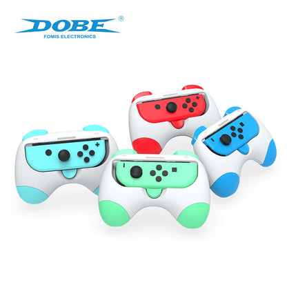 2pcs for Nintend Switch Gamepad Grip Handle Joypad Stand Holder for Nintendo Switch OLED Left Right Joy-Con Game Controller