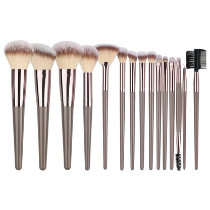 3-20PCS Makeup Brushes Set Eyeshadow Foundation Concealer Blush Highlighter Soft Fluffy Female Cosmetics Beauty Tool Storage box