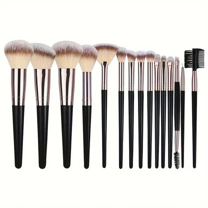 3-20PCS Makeup Brushes Set Eyeshadow Foundation Concealer Blush Highlighter Soft Fluffy Female Cosmetics Beauty Tool Storage box