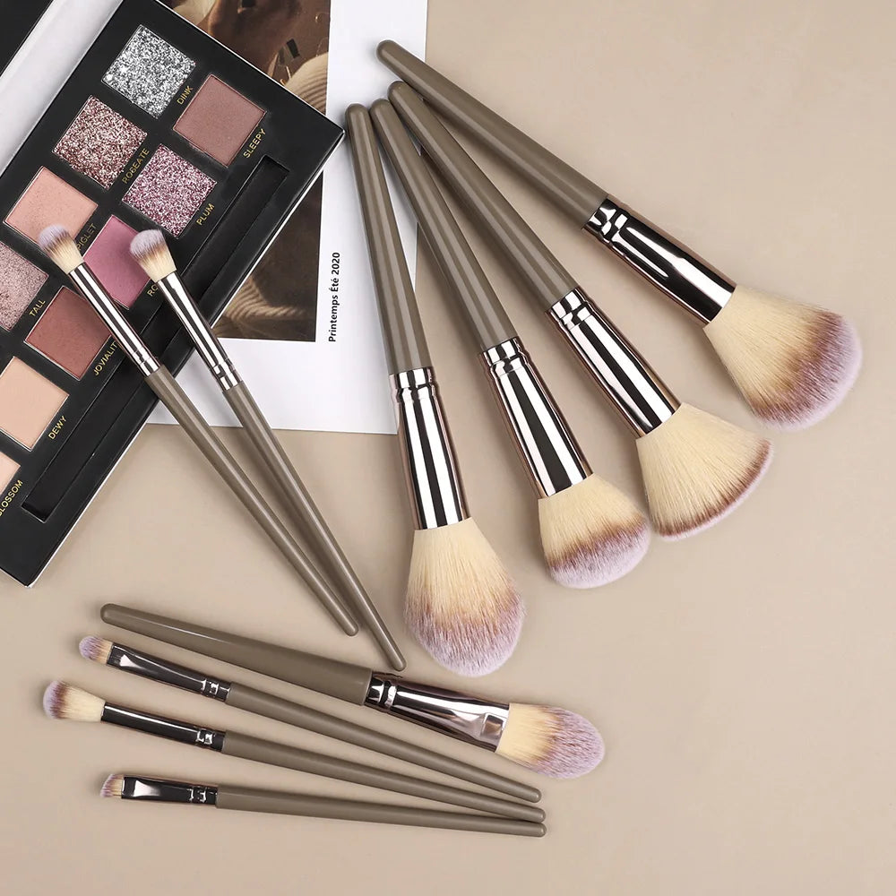 3-20PCS Makeup Brushes Set Eyeshadow Foundation Concealer Blush Highlighter Soft Fluffy Female Cosmetics Beauty Tool Storage box