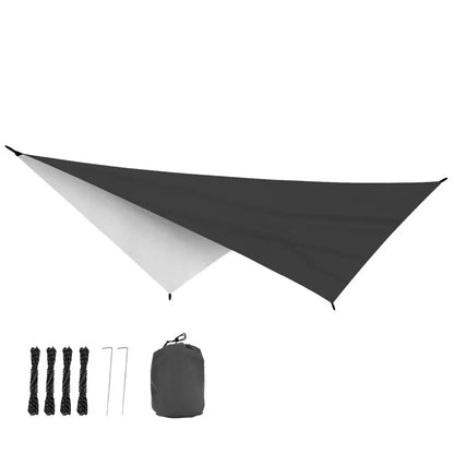 PC 3.4x2.6m Waterproof Tarp Tent Sun Shade Ultralight Garden Canopy Sunshad