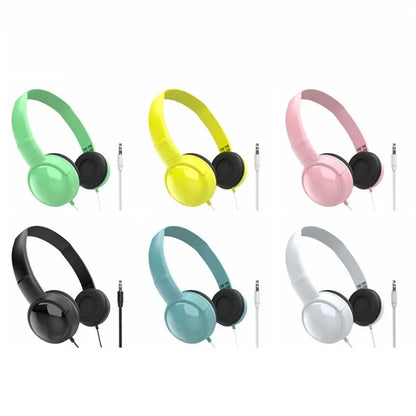 PC3.5mm Adjustable Headphones Kids Over Ear Stereo Headband Gaming Girl Gif